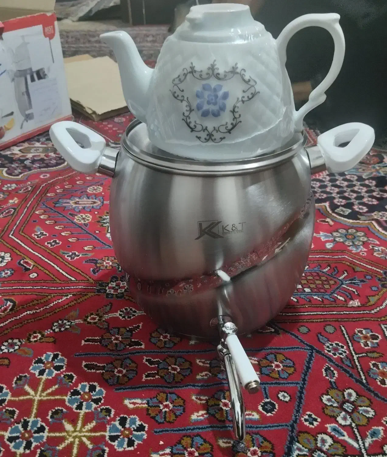 قوری و کتری|قوری، کتری، قهوه‌ساز دستی|کوهدشت, |دیوار