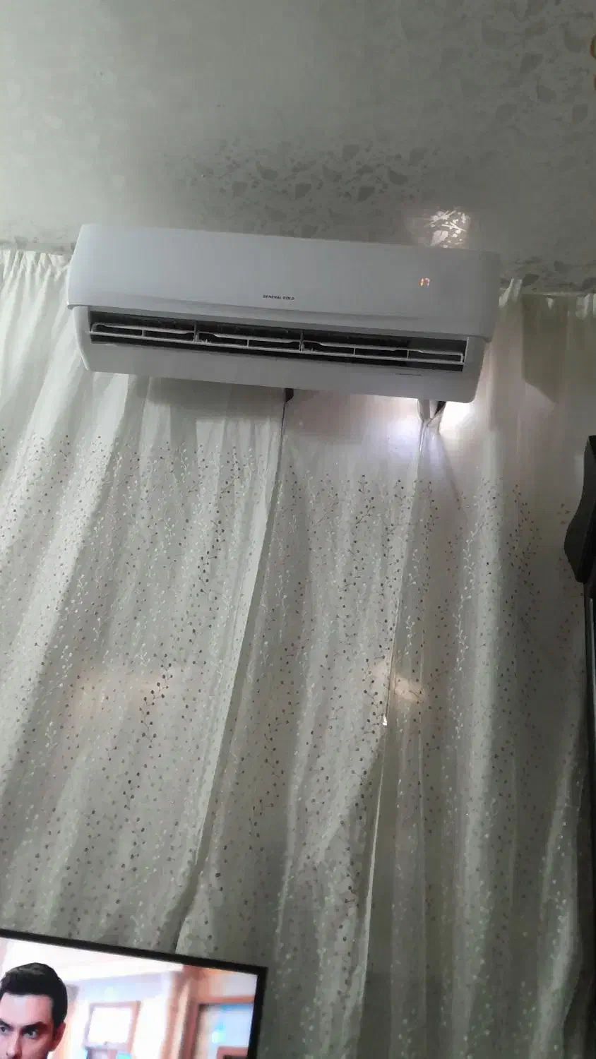 کولر دو تیکه تقریبا نو|کولر گازی و فنکوئل|باوی, |دیوار