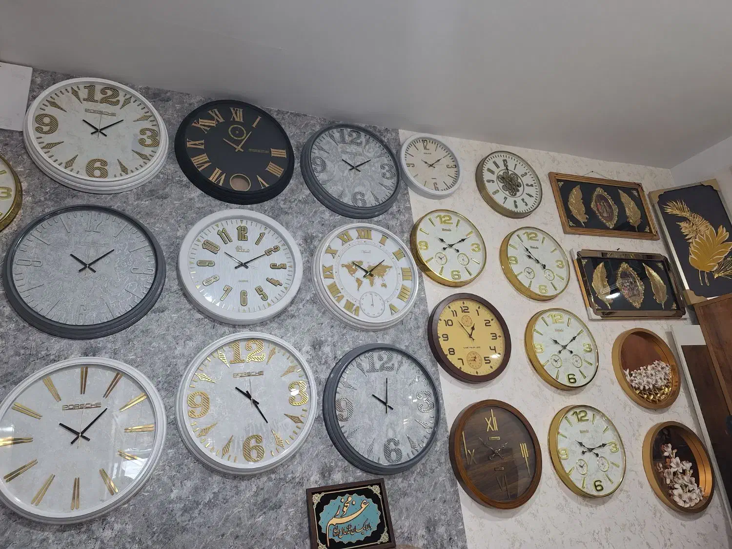 انواع ساعت پایه دار و دیواری|ساعت دیواری و تزئینی|زنجان, |دیوار