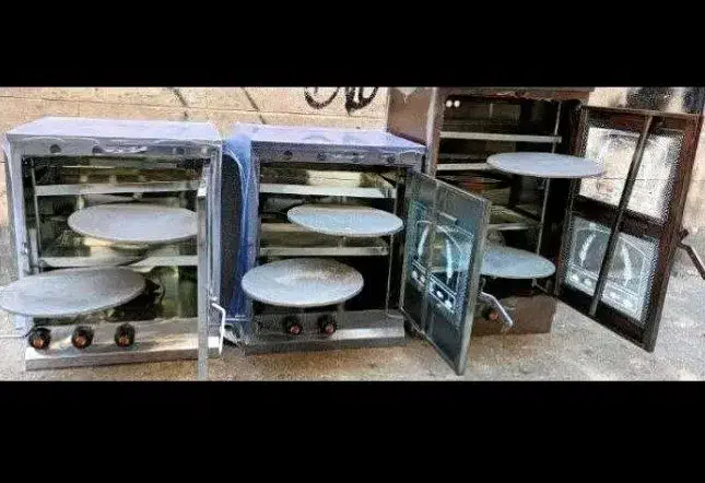 تنور گازی استیل. استاتیک و دو سینی|اجاق گاز و لوازم برقی پختوپز|کرج, حصارک پایین|دیوار