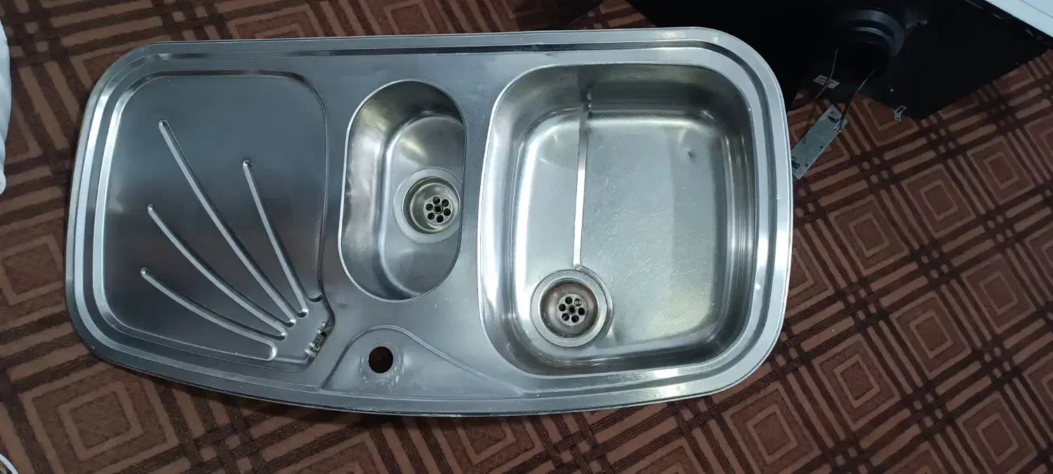 سینک ظرفشویی تک لگن|مصالح و تجهیزات ساختمان|زنجان, |دیوار