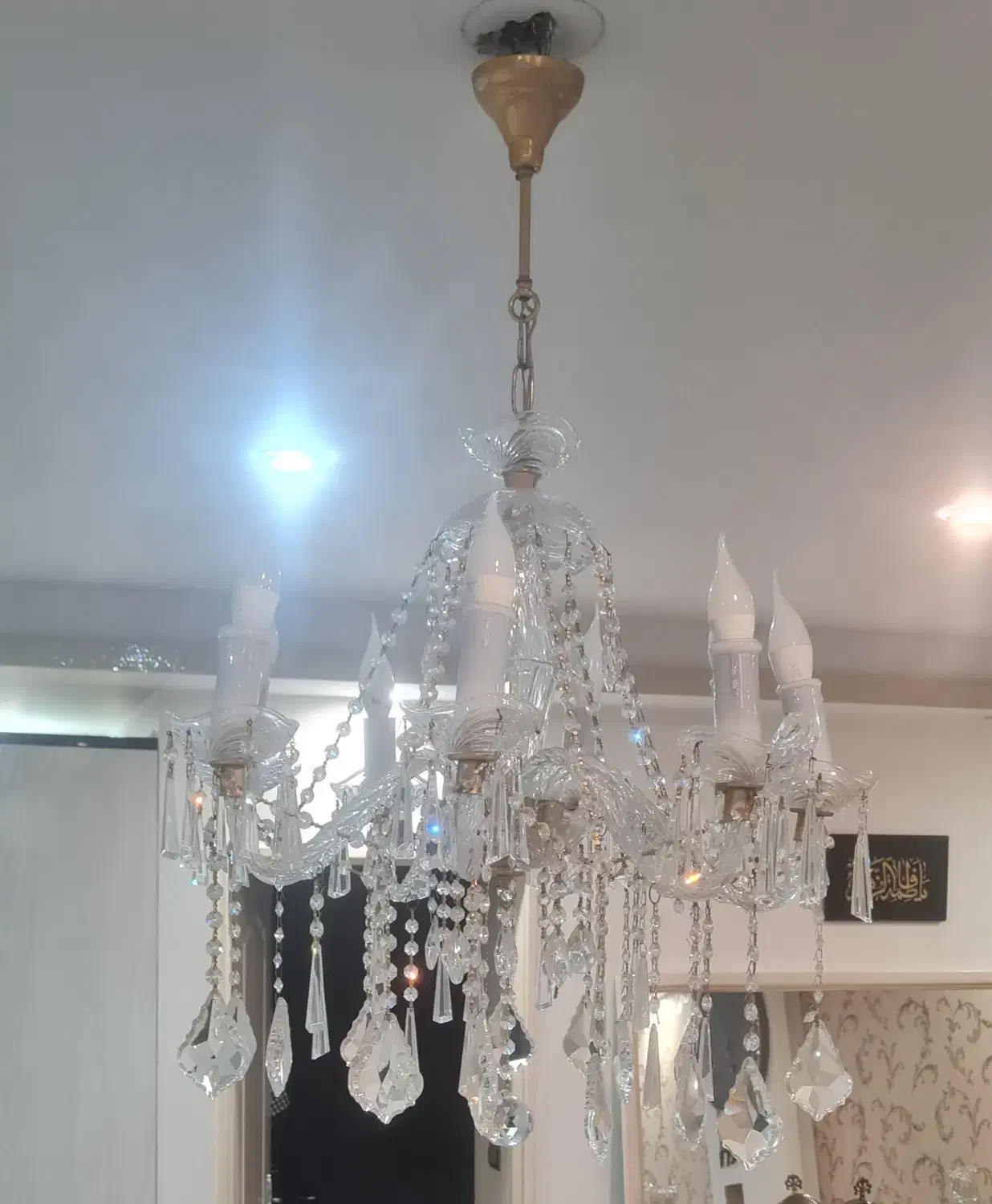 لوستر|لوستر و چراغ آویز|تهران, پرستار|دیوار