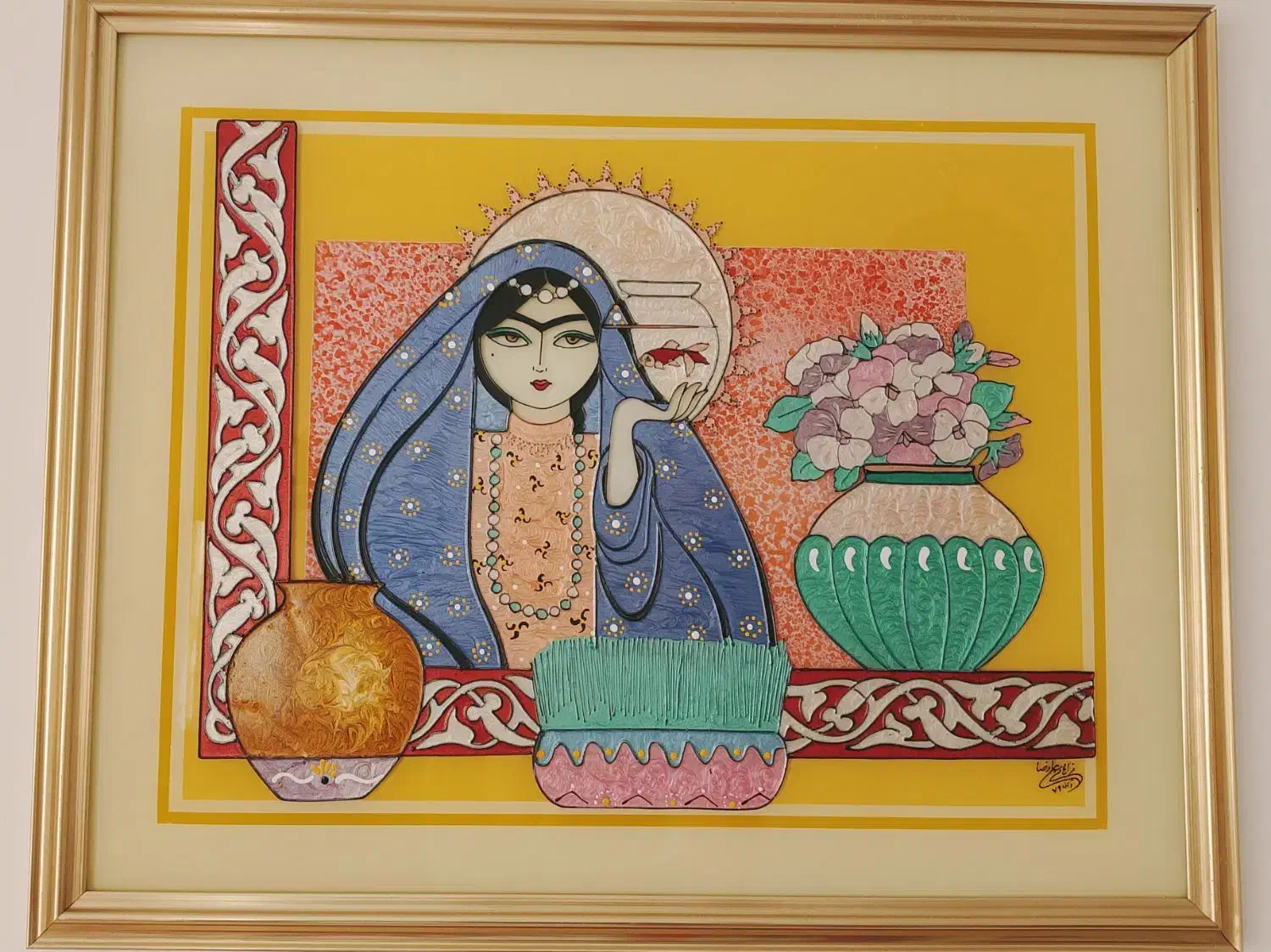 تابلو نقاشی ویترای 45×55|تابلو، نقاشی، عکس|تهران, تهرانپارس غربی|دیوار