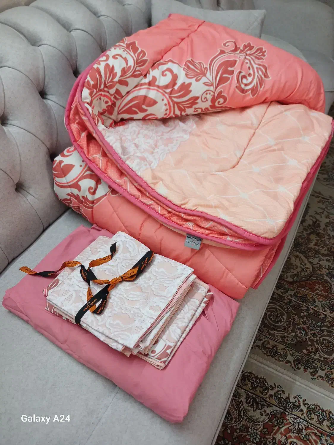 روتختی دو نفره ۸ تیکه برند نرم آسا|سرویس روتختی|تهران, مشیریه|دیوار