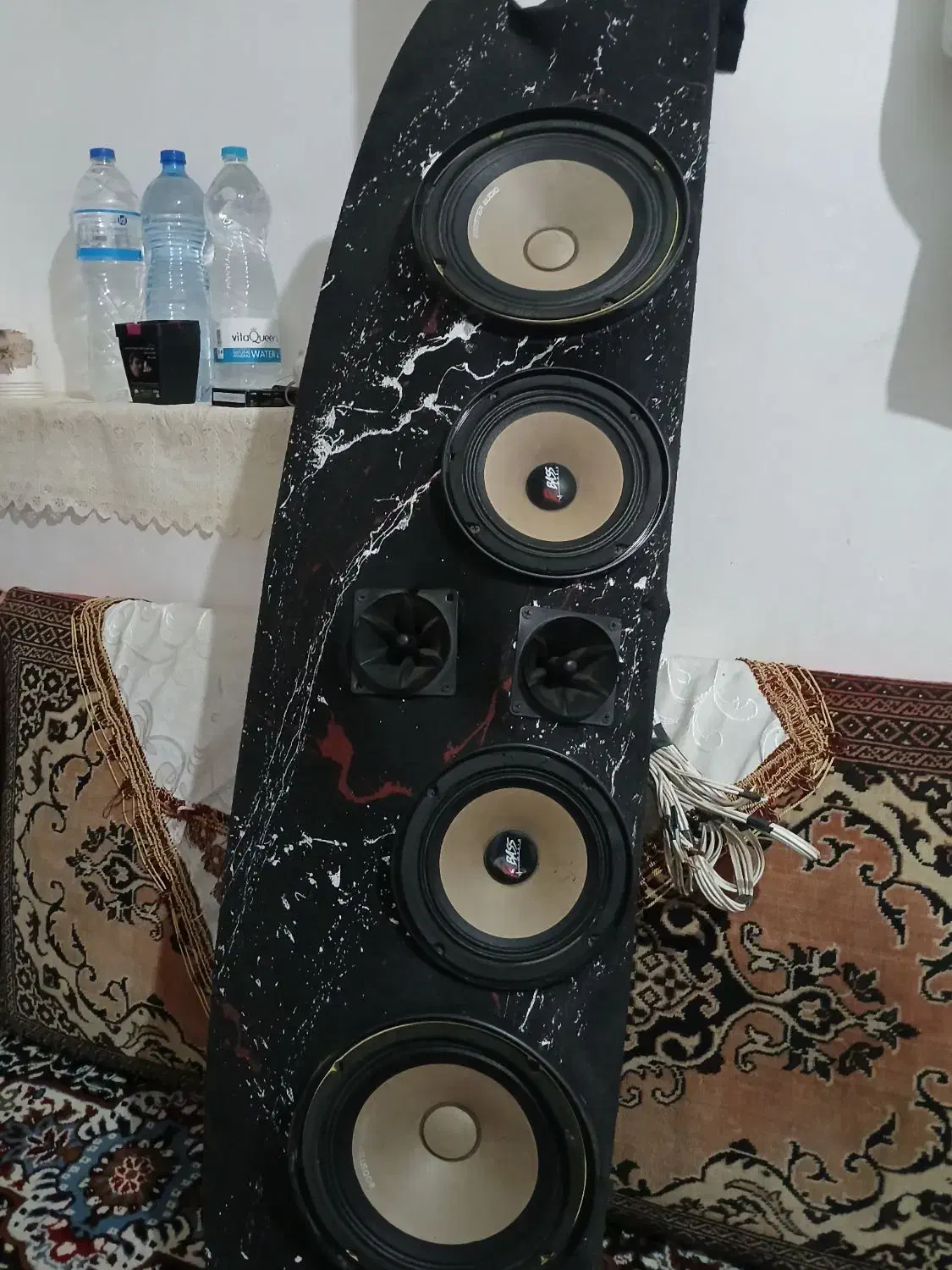 سیستم سنگین در حد نو|سیستم صوتی خانگی|اردبیل, |دیوار