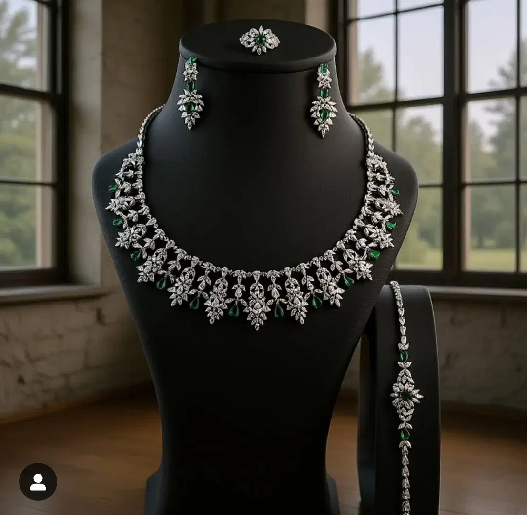 ست جواهری نقره وارداتی|جواهرات|تهران, نیلوفر|دیوار