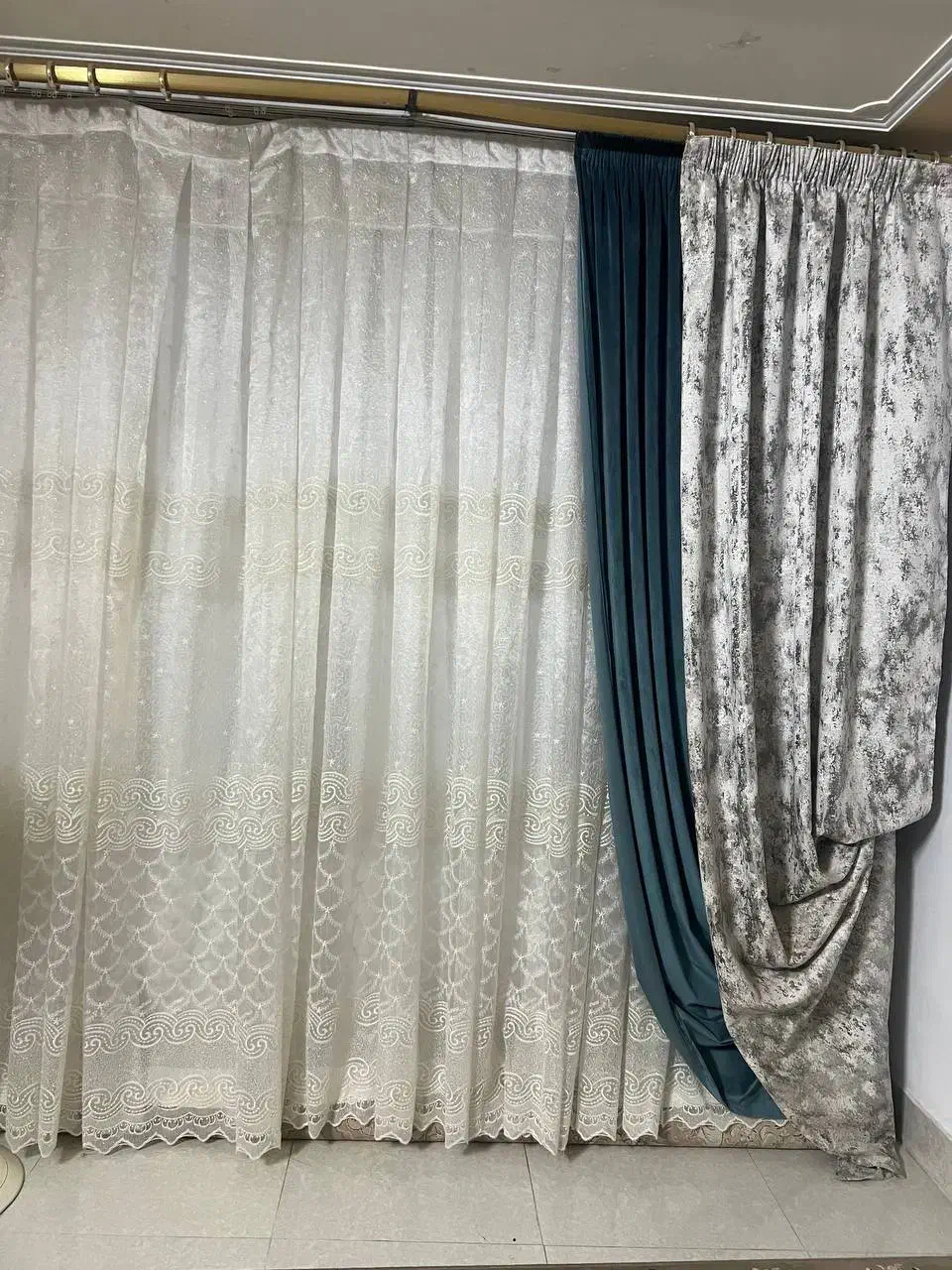 پرده مخمل|پرده، رانر، رومیزی|سبزوار, پاسداران|دیوار