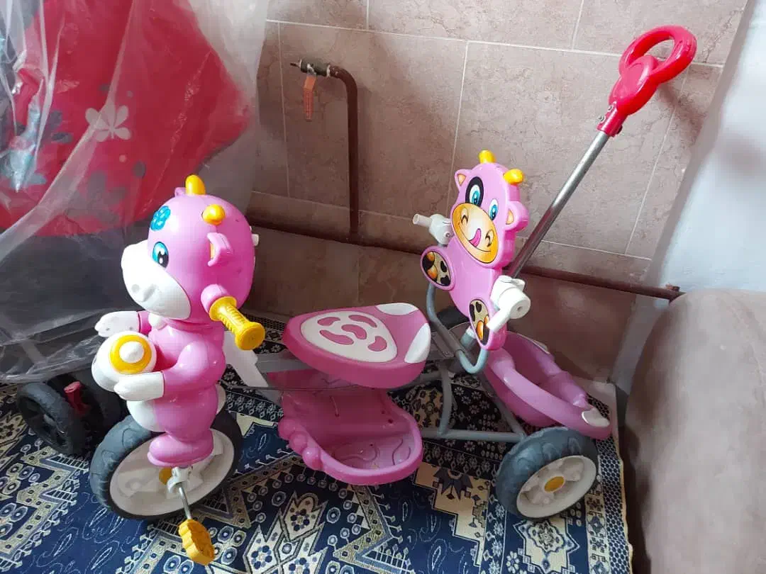 سه چرخه بچه|دوچرخه، اسکیت، اسکوتر|ضیابر, |دیوار