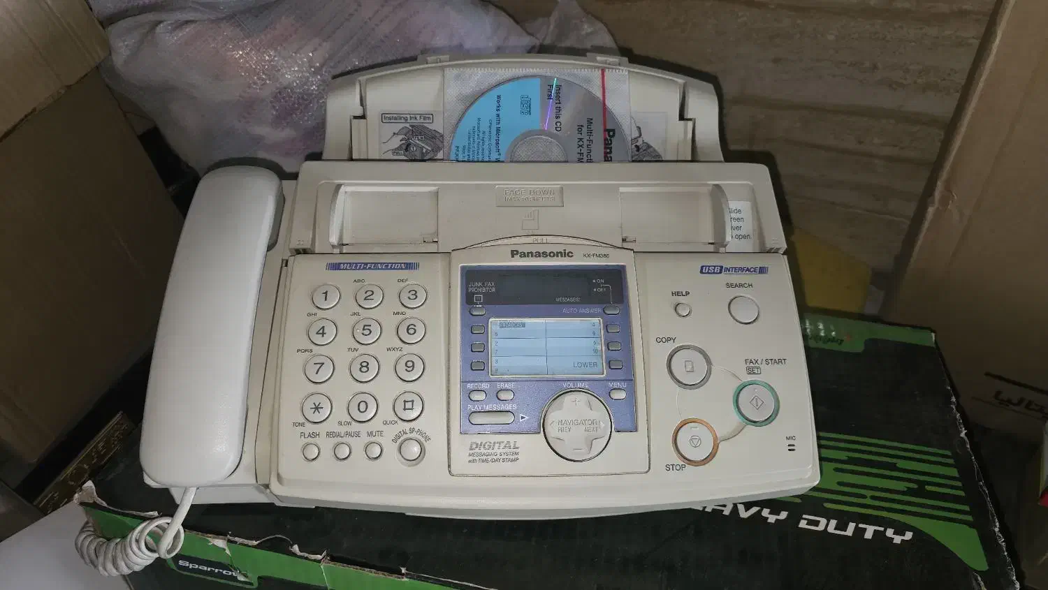 فروش دستگاه فکس بدون استفاده|پرینتر، اسکنر، کپی، فکس|رودبار, |دیوار