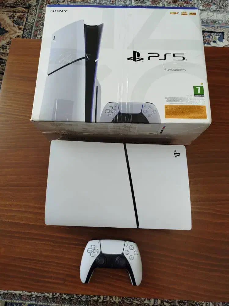 کنسول ps5 slim 1tb استاندارد اروپا فول بازی|کنسول، بازی ویدئویی و آنلاین|شاهین‌شهر, عطار|دیوار