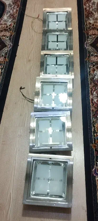 چراغ سقفی توکار دولامپی|لامپ و چراغ|ارومیه, |دیوار