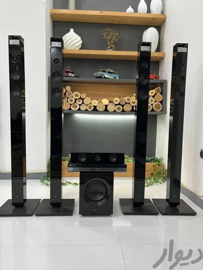 سینما خانگی الجی ۱۲۰۰ وات سه بعدی بلوری 9.1 کانال|سیستم صوتی خانگی|چابهار, |دیوار