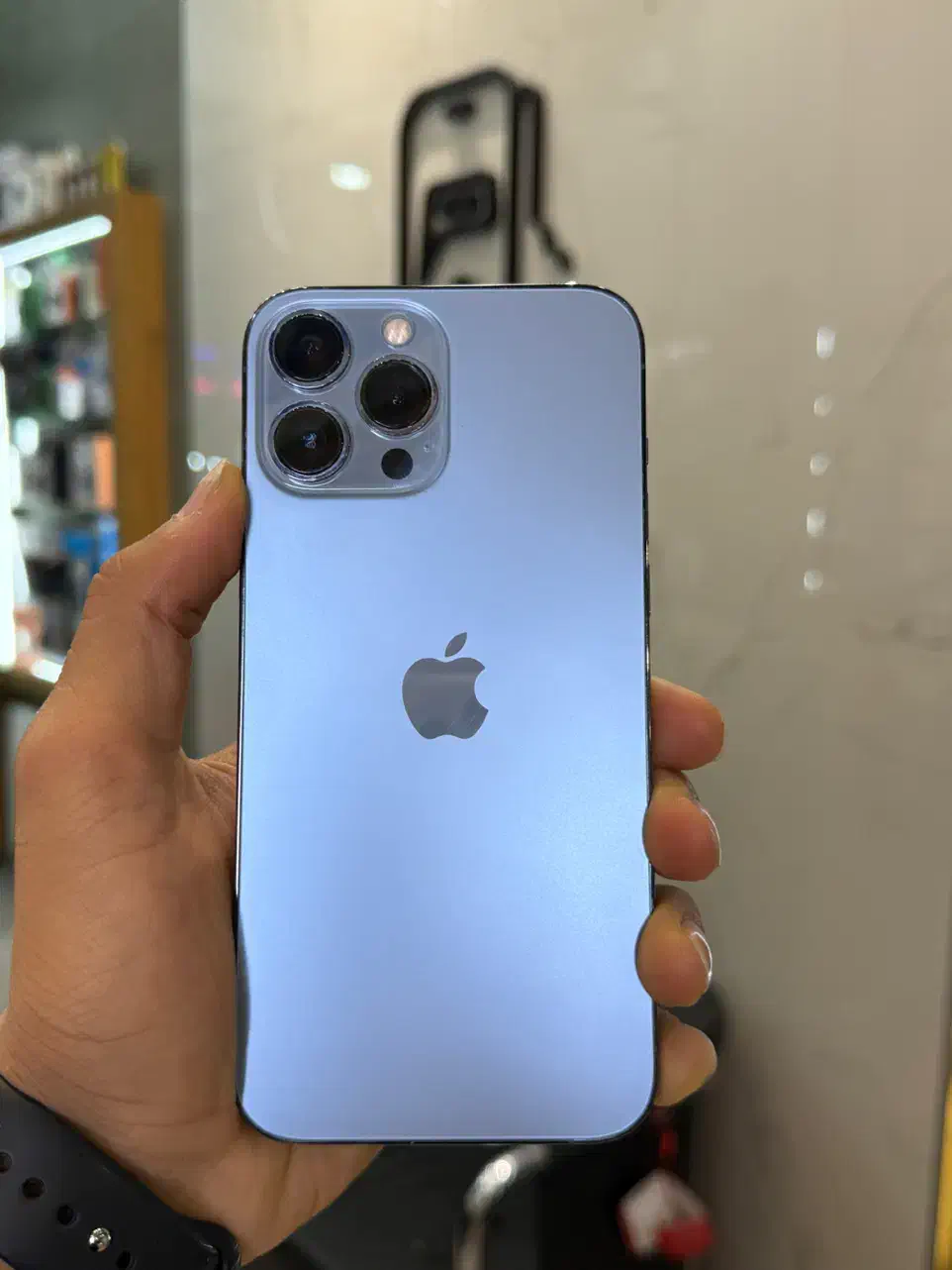 آیفون ۱۳ پرومکس سفید و آبی|موبایل|قزوین, |دیوار