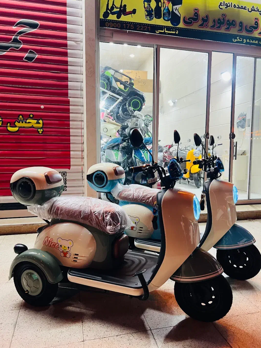 سه چرخ برقی گیربکسی بزرگسال|موتورسیکلت|بندر گناوه, |دیوار