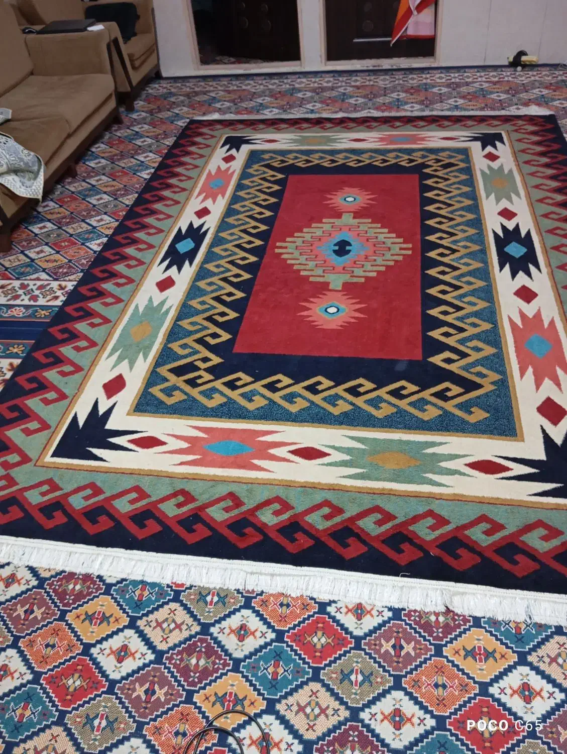 دونخته گلیم فرش 9 متری|گلیم، جاجیم، گبه|نجفآباد, یزدانشهر|دیوار