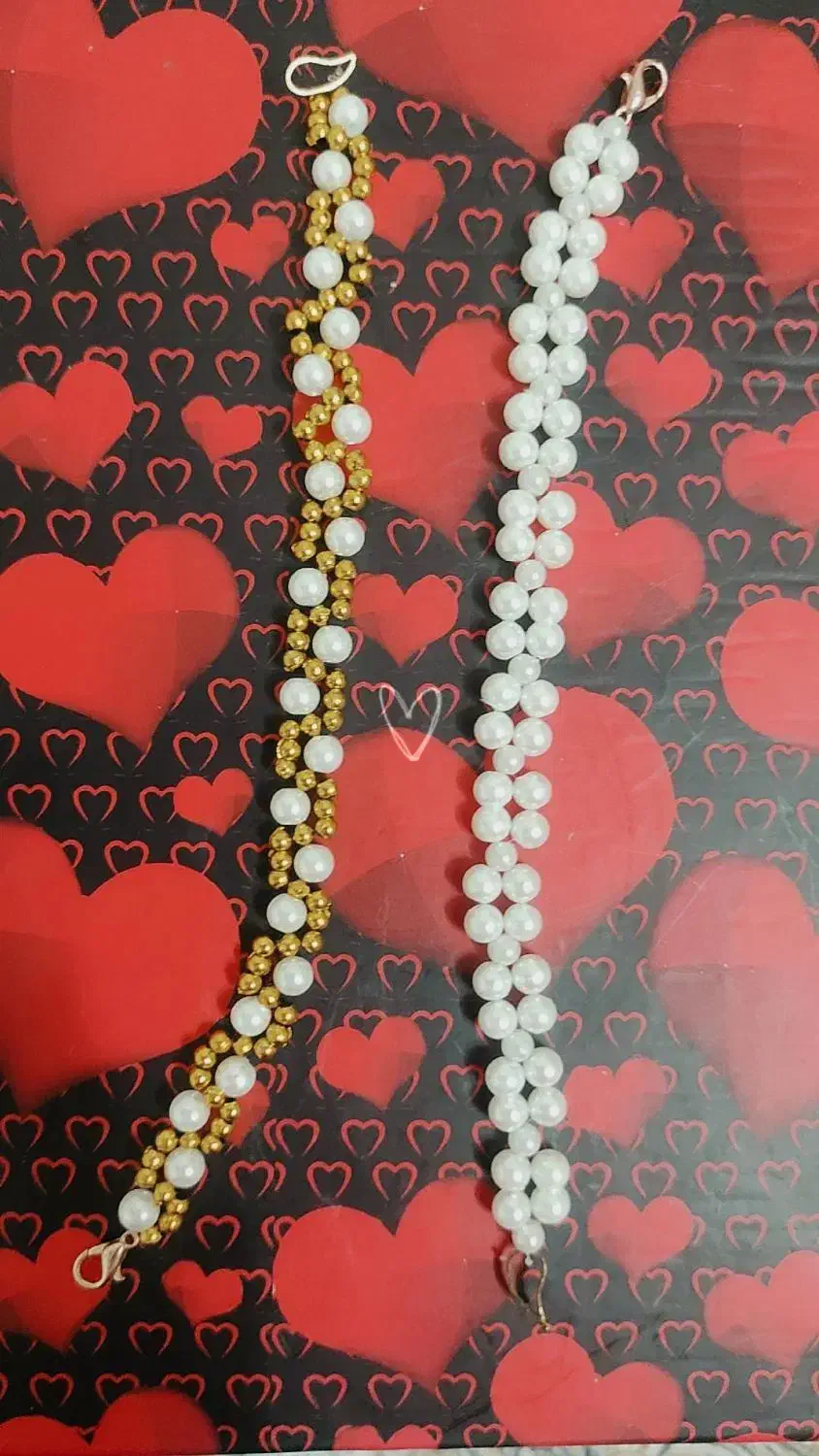 گردنبند و دستبتد مروارید|بدلیجات|بجنورد, |دیوار