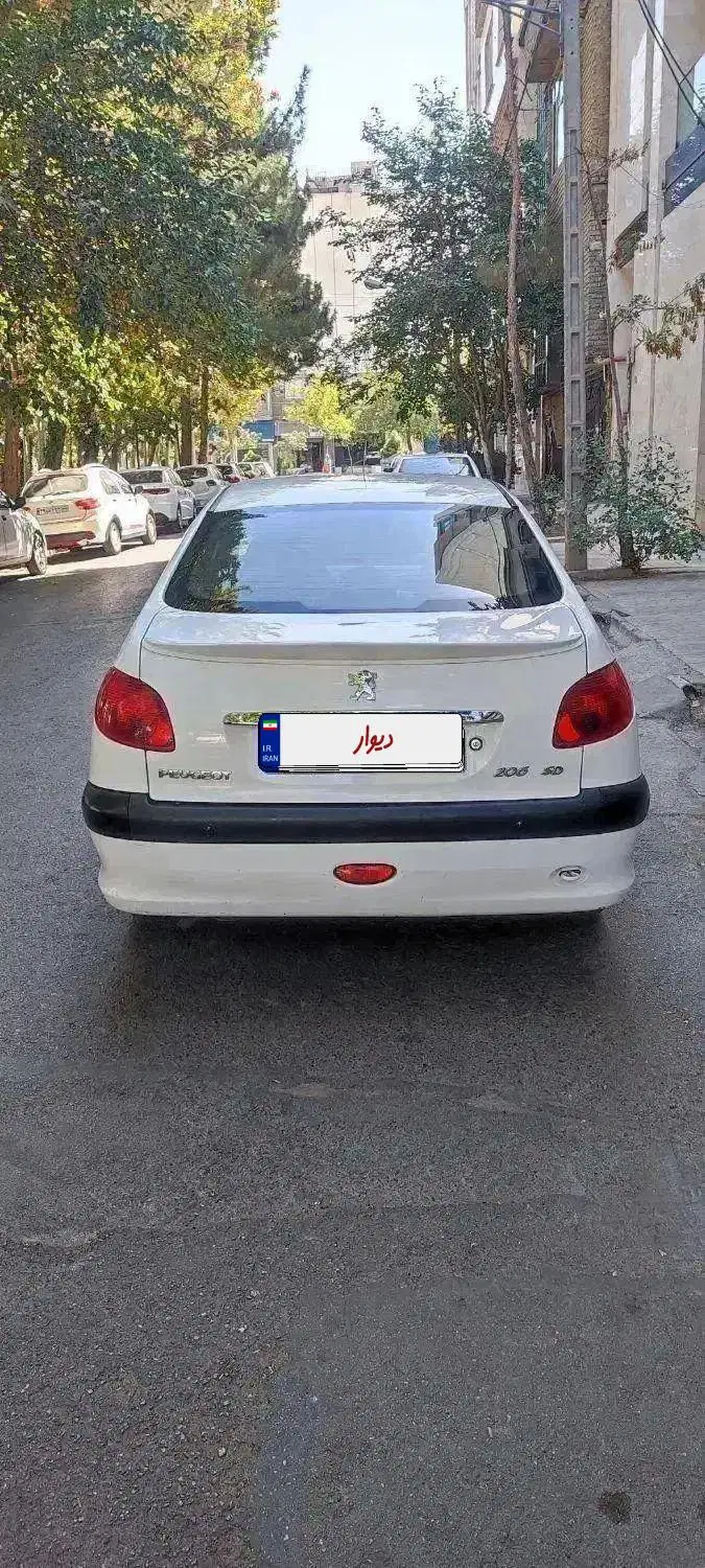 206 sd v8 Tu5|خودرو سواری و وانت|مشهد, دانشجو|دیوار