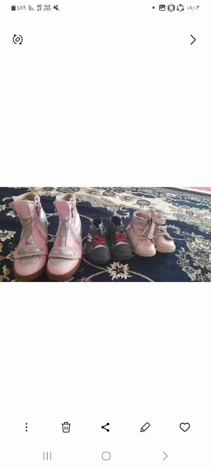 کفش دست دوم|کفش و لباس بچه|شیروان (لرستان), |دیوار