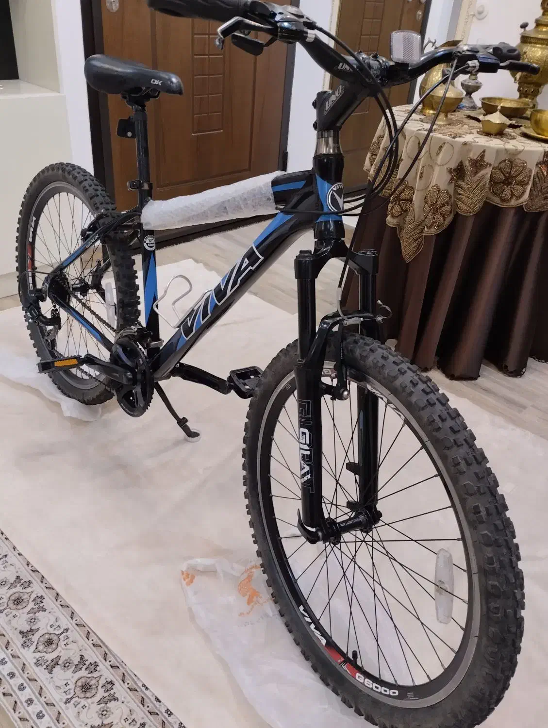 دوچرخه ویوا آلومینیومی اصل تایوان حک شده روی بدنه|دوچرخه، اسکیت، اسکوتر|رشت, منظریه|دیوار