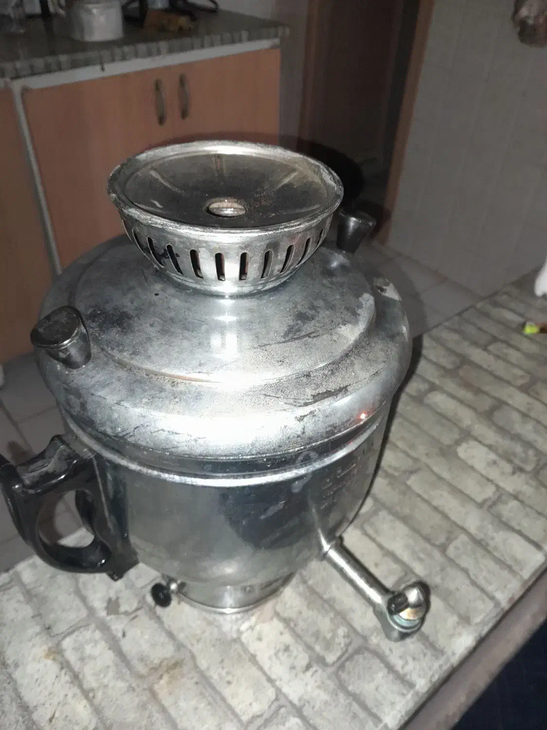 سماور ماهان برنجی وزن ۲ کیلو خورده ی|سماور، چای‌ساز، قهوه‌ساز|گرگان, |دیوار