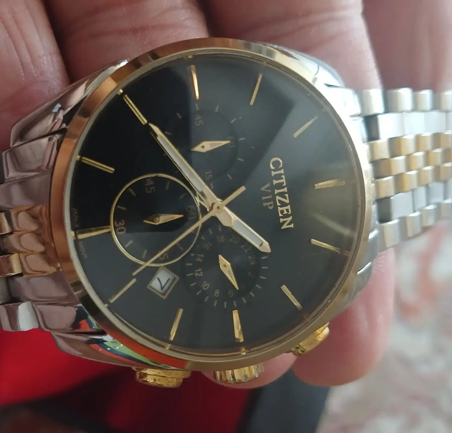 ساعت سیتی زن اصل در حد، کرونوگراف، سه موتور فعال|ساعت|ساری, |دیوار