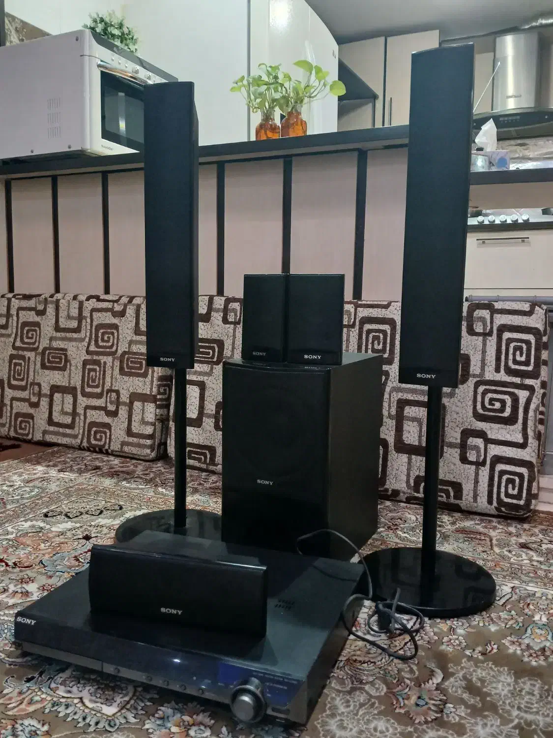 سینما خانگی سونی|سیستم صوتی خانگی|شیراز, قلعه شاهزاده بیگم|دیوار