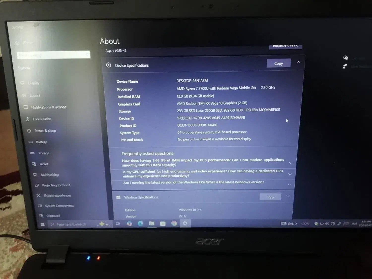 لب‌تاپ|رایانه همراه|اسلام‌شهر, شهرک توحید|دیوار