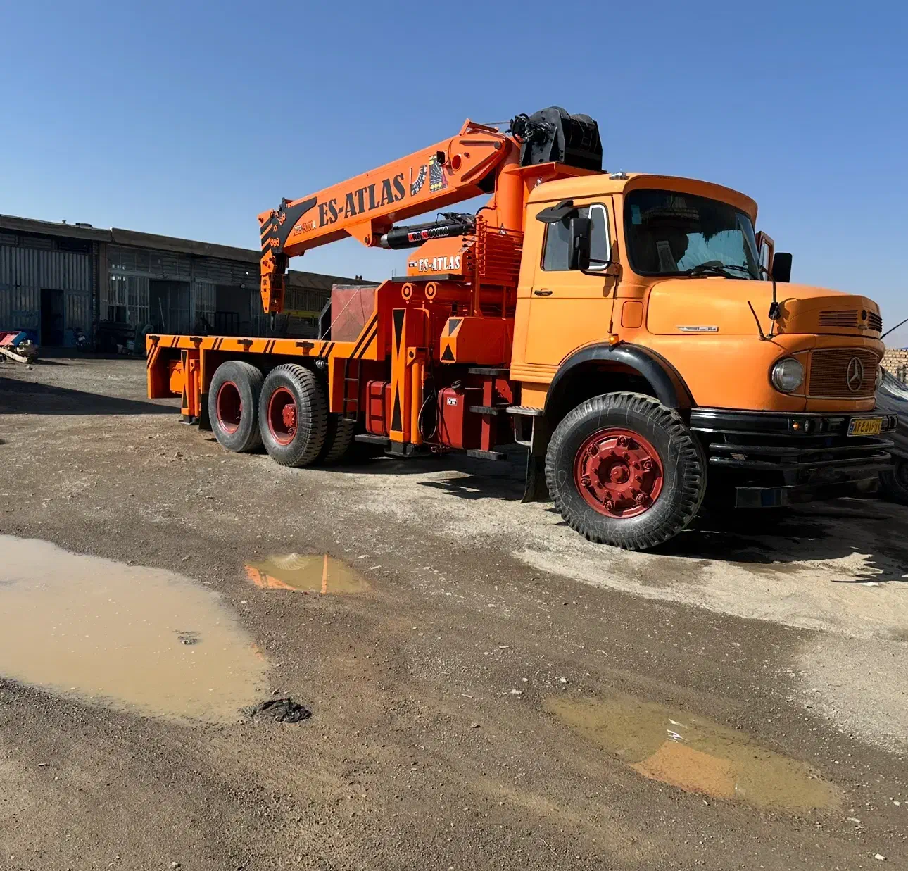 جرثقیل بنز ۱۵ تن|خودرو سنگین|چابهار, |دیوار