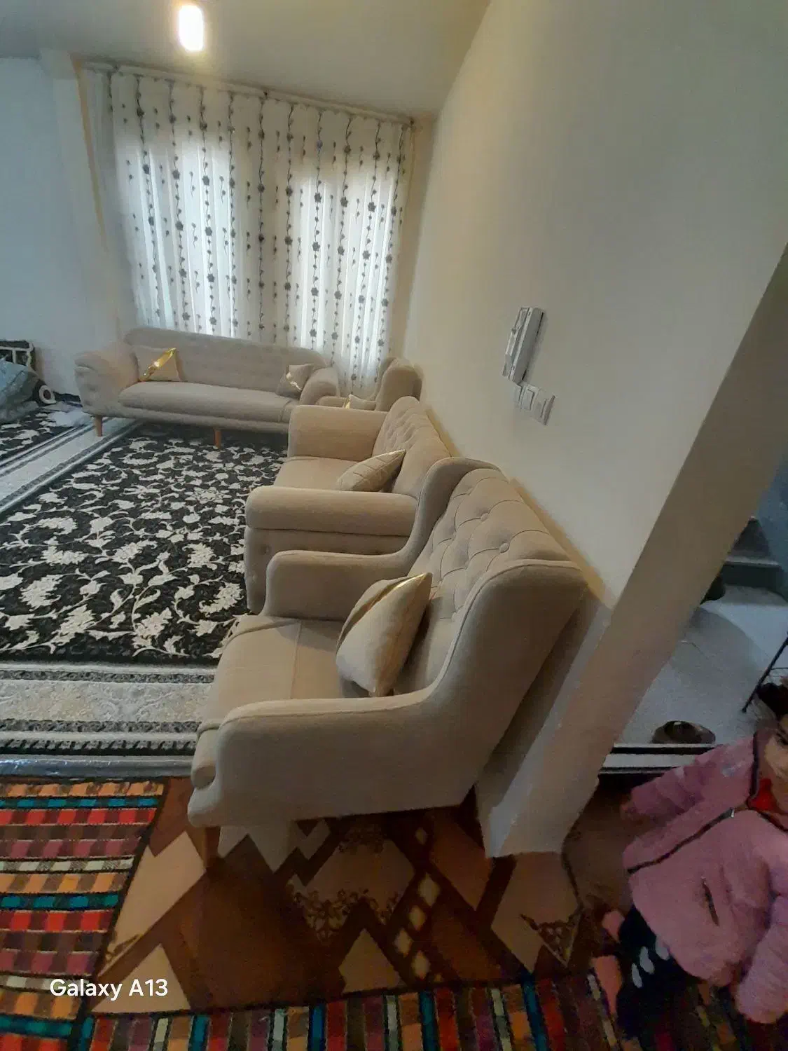 فروش مبل هفت نفری نو نو  دو روز هست که خریدمش.|مبلمان خانگی و میز عسلی|یاسوج, |دیوار