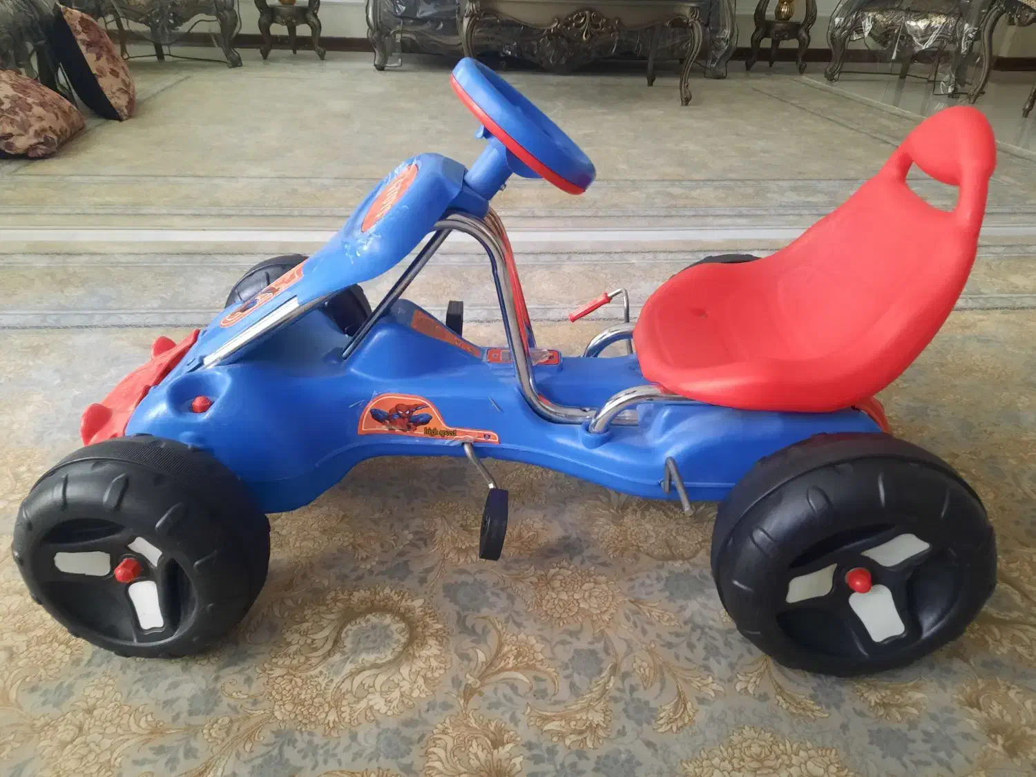 چهارچرخ فرمان دار کودک|اسباببازی بچه|نیشابور, شهرک فیروزه|دیوار