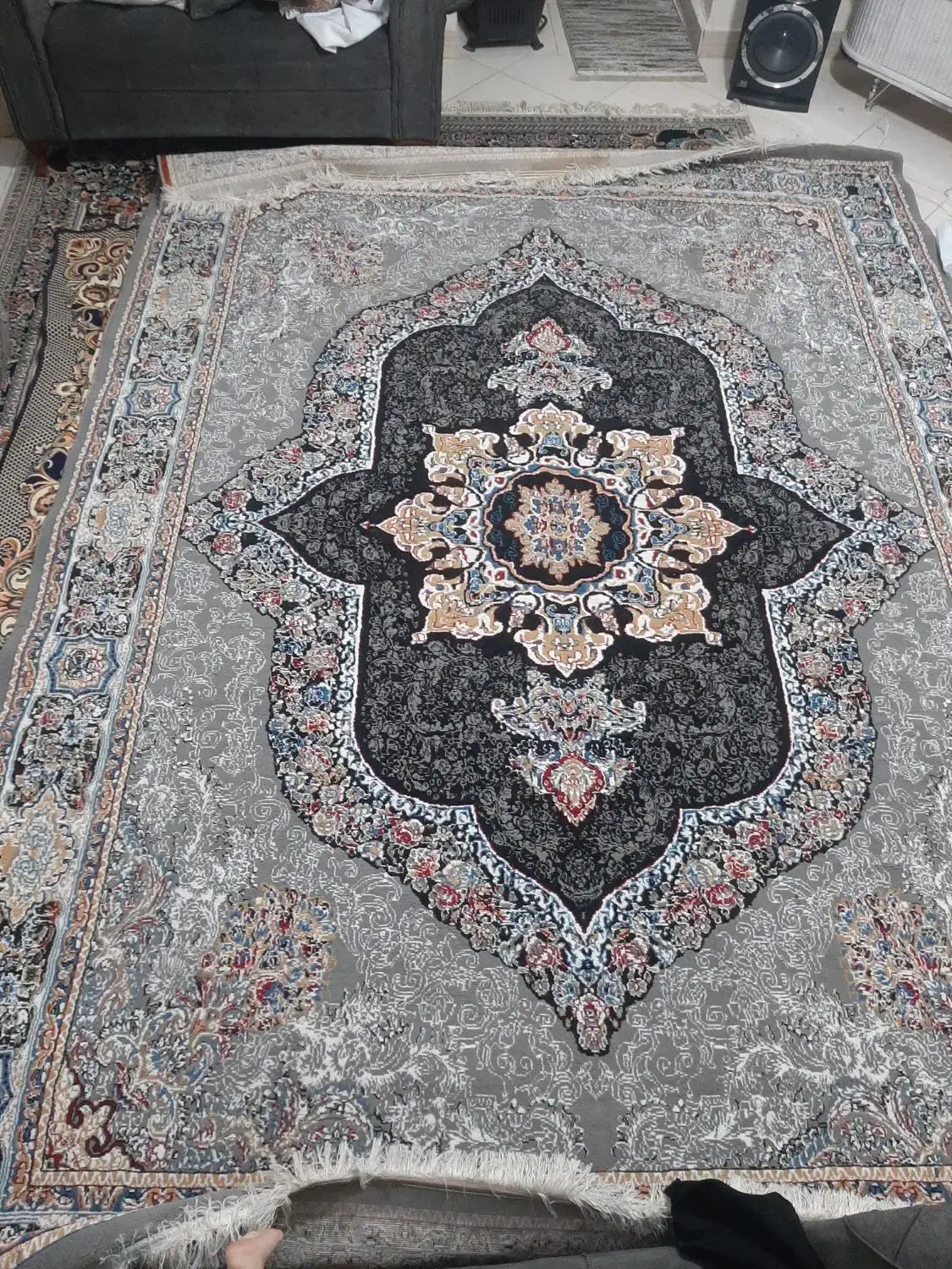 فرش 9متری فوری|فرش|ورامین, شهرک ولیعصر|دیوار