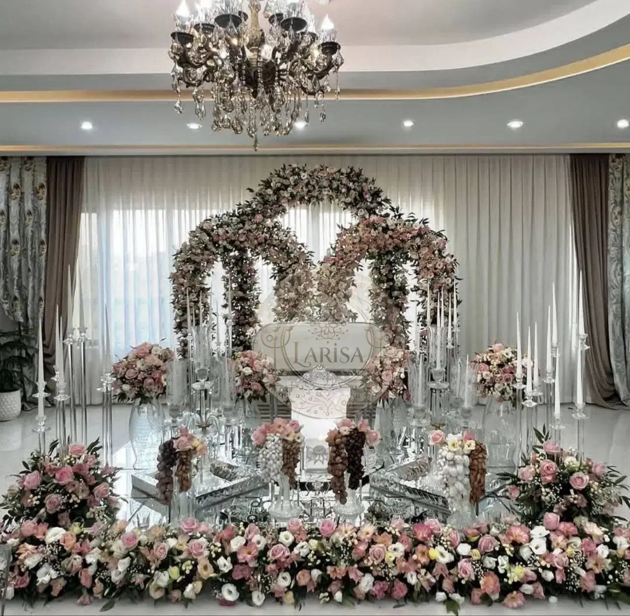 اجاره و اجرای سفره عقد و دیزاین نامزدی|خدمات پذیرایی، مراسم|تهران, استاد معین|دیوار