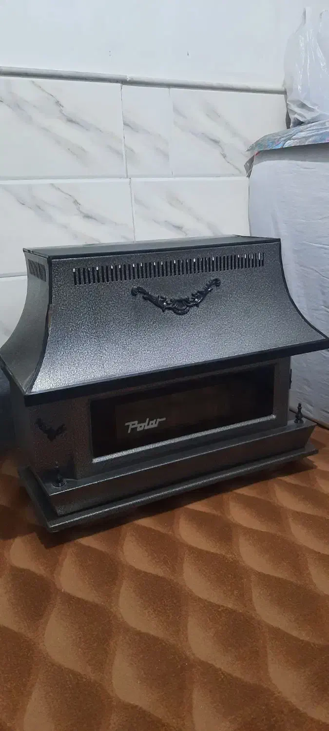 بخاری دودکش دار  طرح شومینه پلار|بخاری، هیتر، شومینه|قم, ولیعصر|دیوار