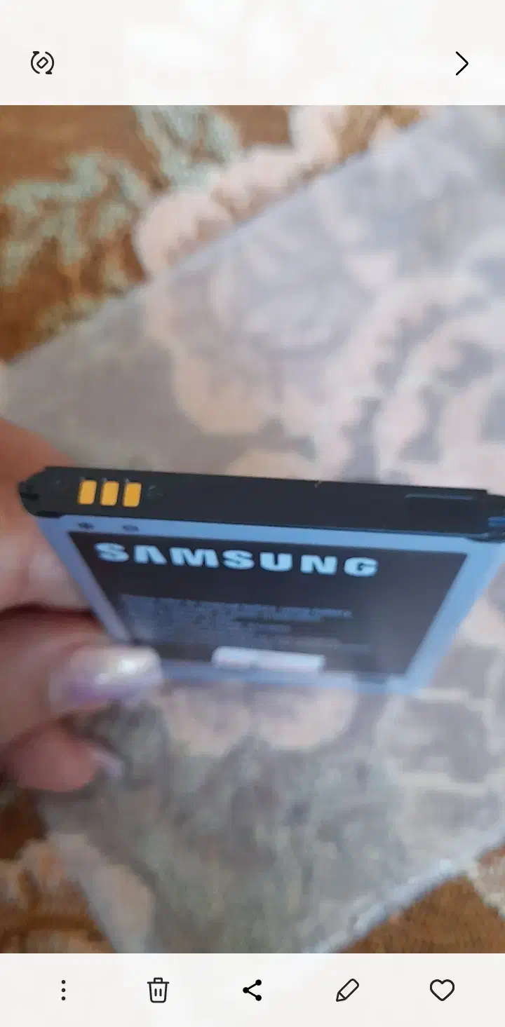 باطری گوشی سامسونگ Not1 نو|لوازم جانبی موبایل و تبلت|چهارباغ, |دیوار