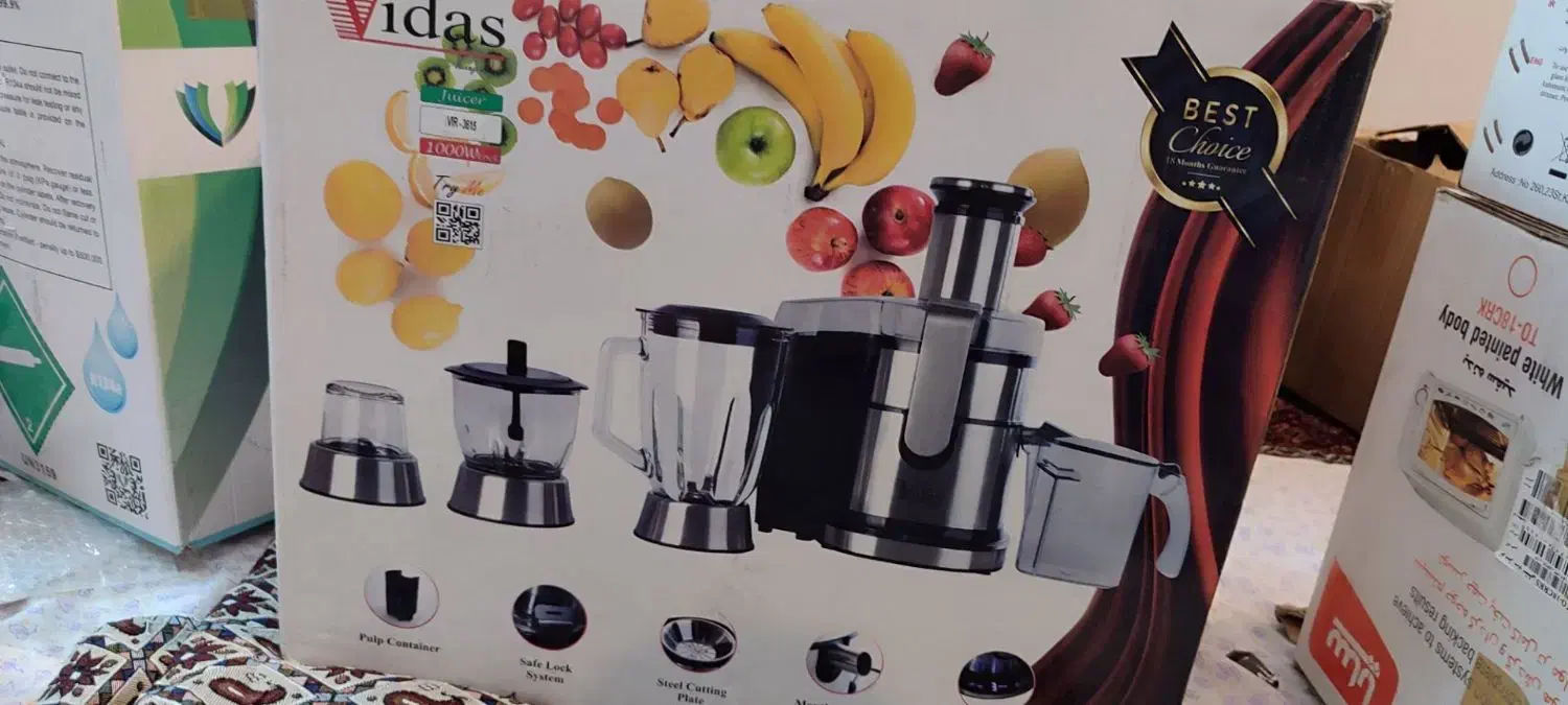 آبمیوه گیری چند کاره نو|آبمیوه‌گیر و آب‌مرکبات‌گیر|خرم‌آباد, |دیوار