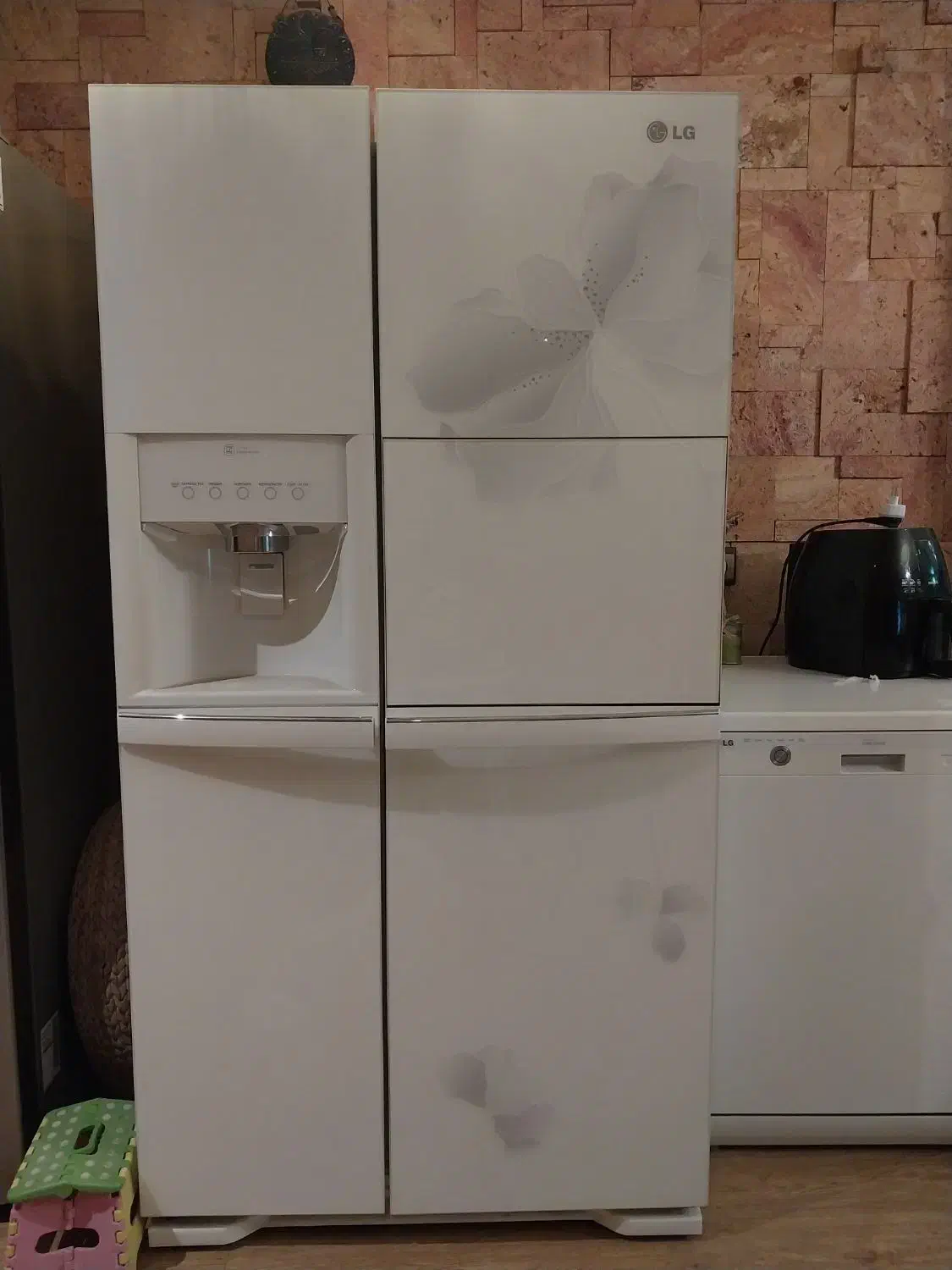 ساید باسایدLG|یخچال و فریزر|قائمشهر, |دیوار