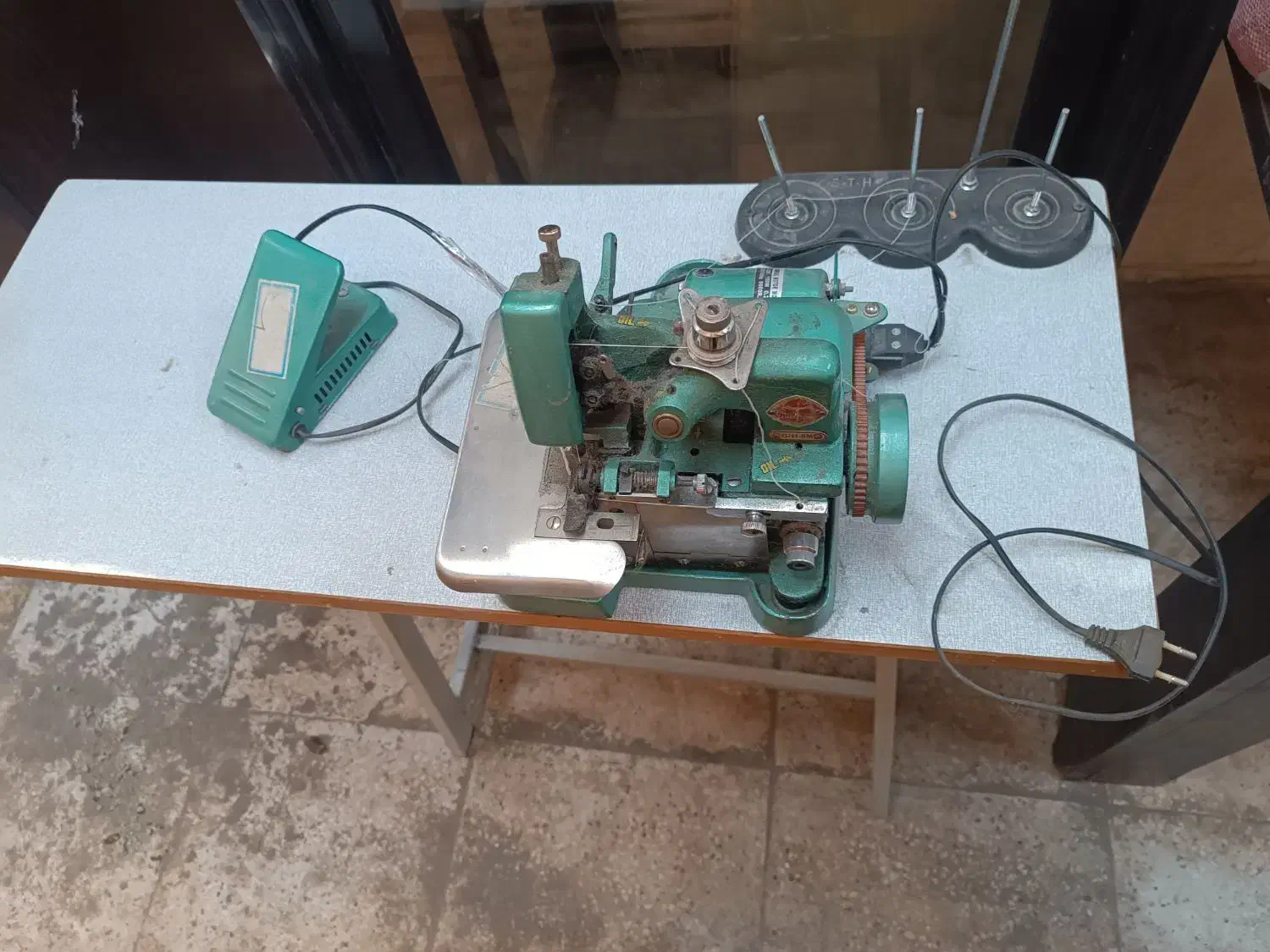 چرخ خیاطی|چرخ خیاطی و ریسندگی|بم, |دیوار