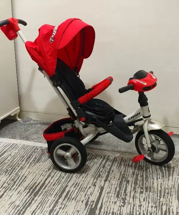 سه چرخه کلاسکه ای فلامینگو|کالسکه و لوازم جانبی|جم, |دیوار