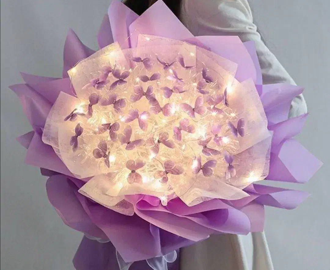 دسته گل پروانهای|گل مصنوعی|همدان, |دیوار