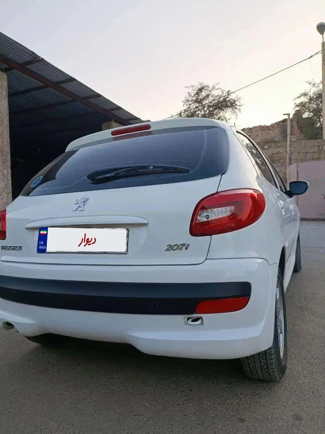 207 پانا سفید مدل ۱۴۰۳|خودرو سواری و وانت|دهدشت, |دیوار