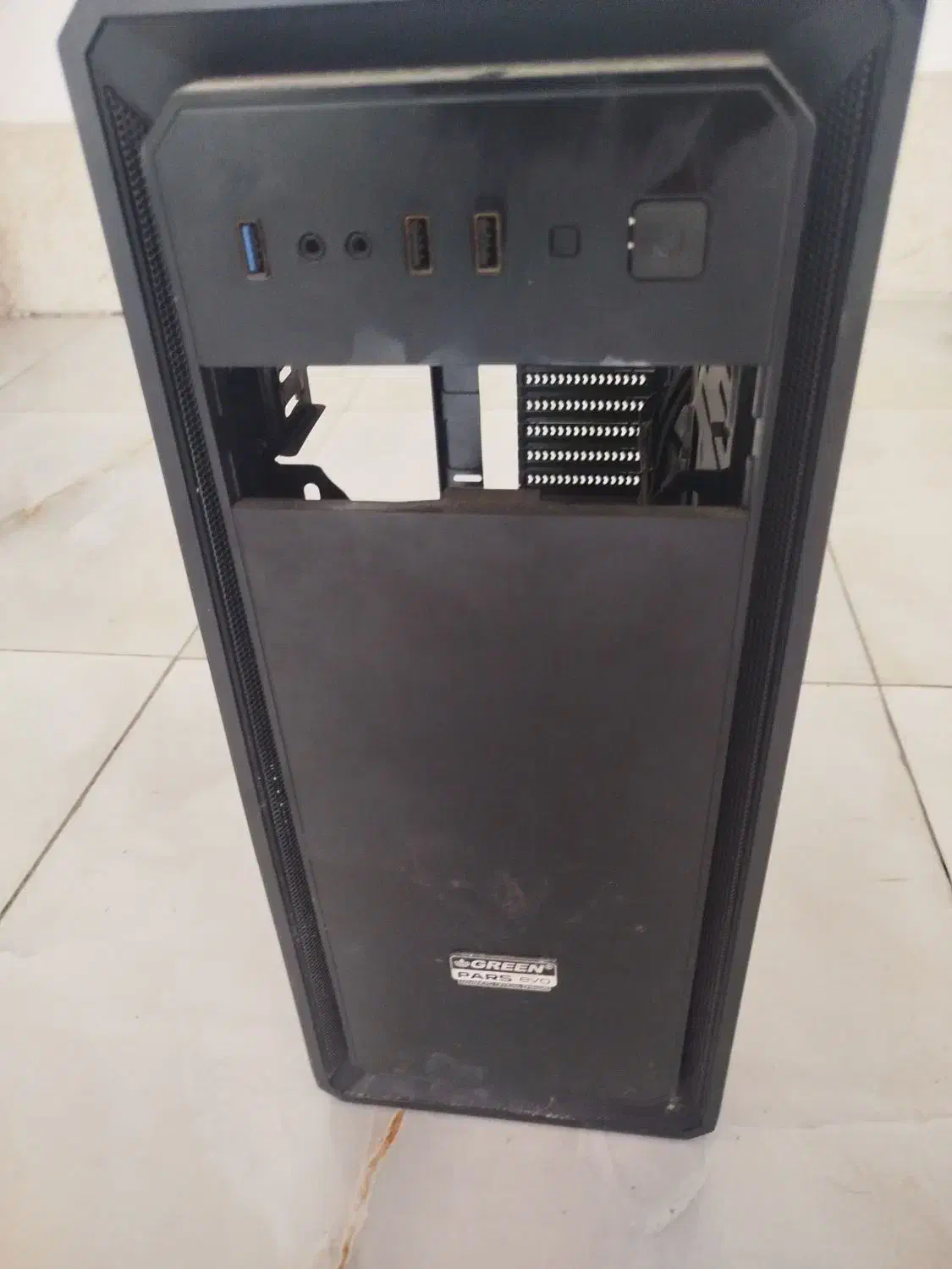 کیس خالی گرین evoکامپیوتر|قطعات و لوازم جانبی رایانه|اردبیل, |دیوار