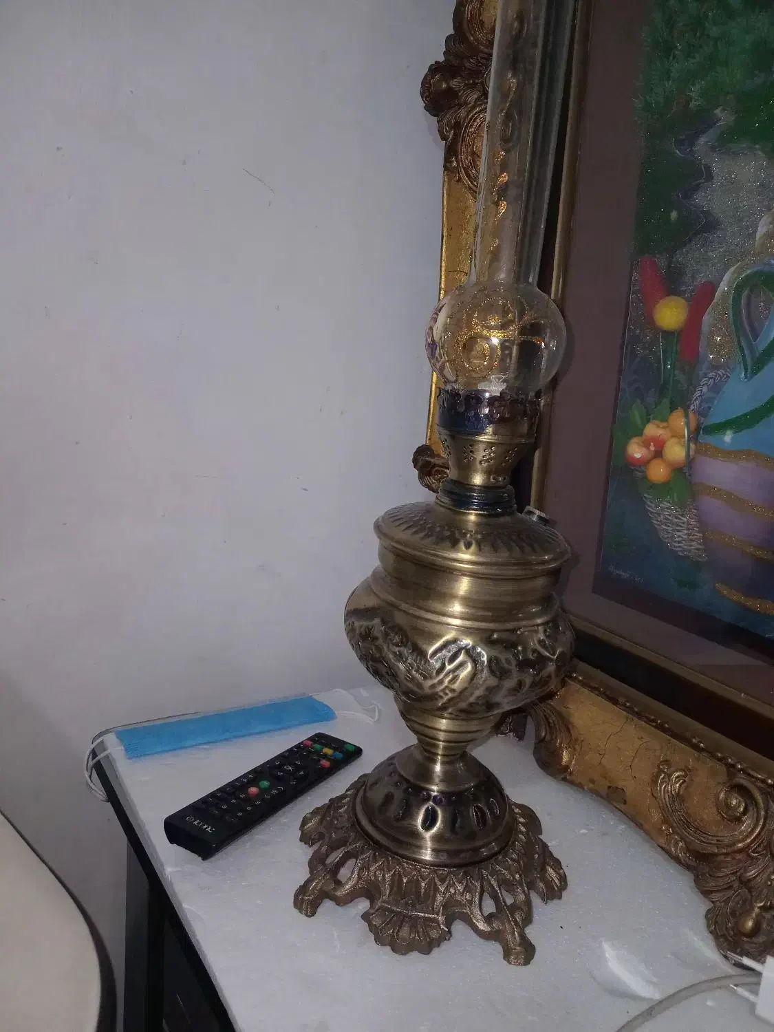 چراق گرد سوز نفتی|لامپ و چراغ|ری, دولت‌آباد|دیوار