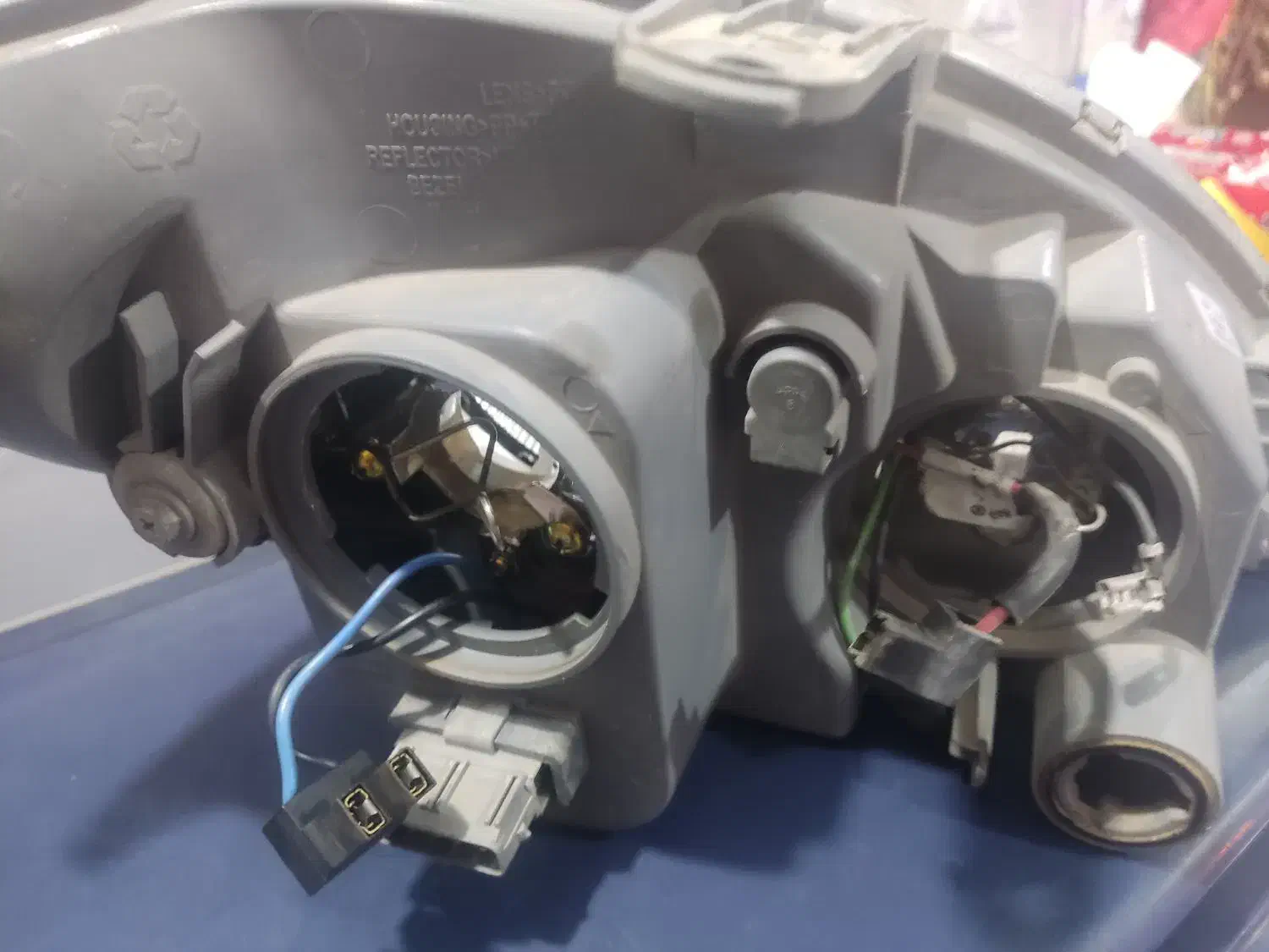 چراغ جلو تیبا و روکش صندلی|قطعات یدکی و لوازم جانبی|ویسیان, |دیوار