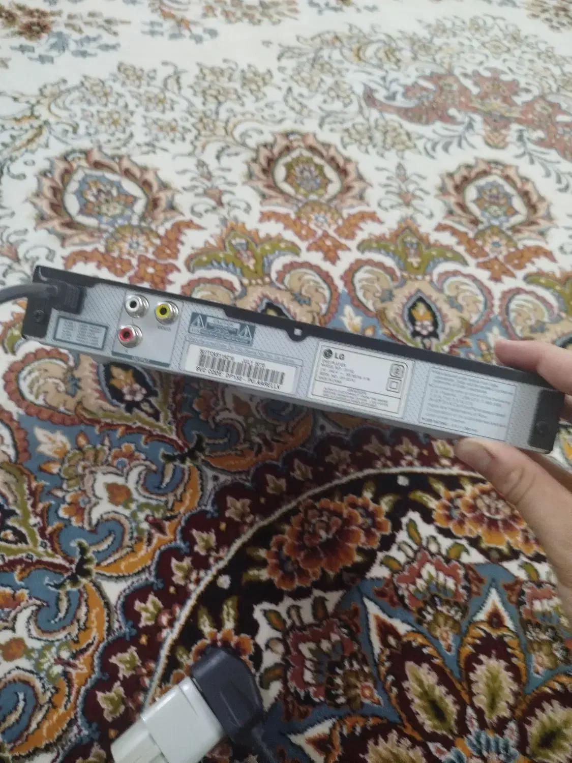 دستگاه دی وی دی DVD مدل ال جی LG|پخش‌کننده DVD و ویدیو|نظرآباد, شهرک آزادگان|دیوار