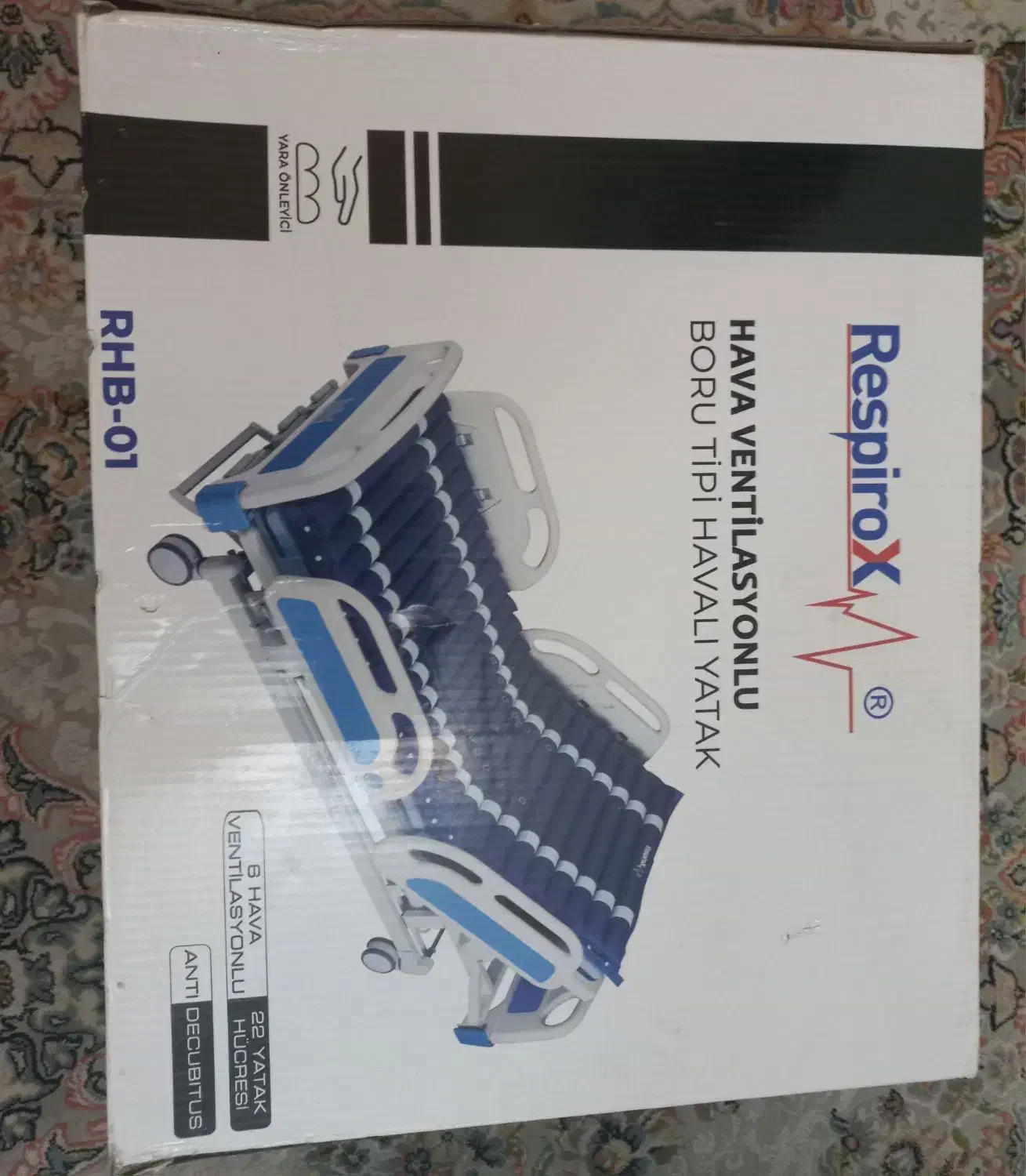 تخت بیمارستانی چهار شکن برقی همراه با تشک مواج|پزشکی|تهران, سردارجنگل|دیوار