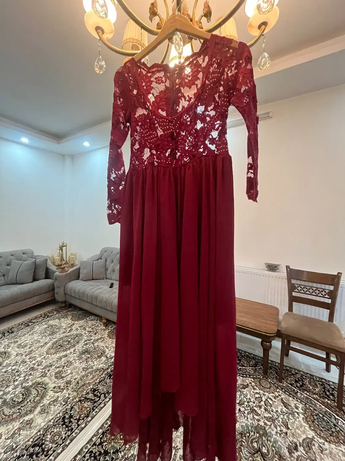 مانتوکرپ بارونی لباس مجلسی‌گیپور شومیز بلوزکفش|لباس|مشهد, عامل|دیوار