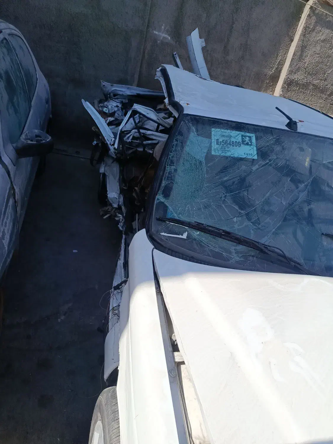 پژو پارس تیوفایو تصادفی|خودرو سواری و وانت|قم, محمد آباد|دیوار