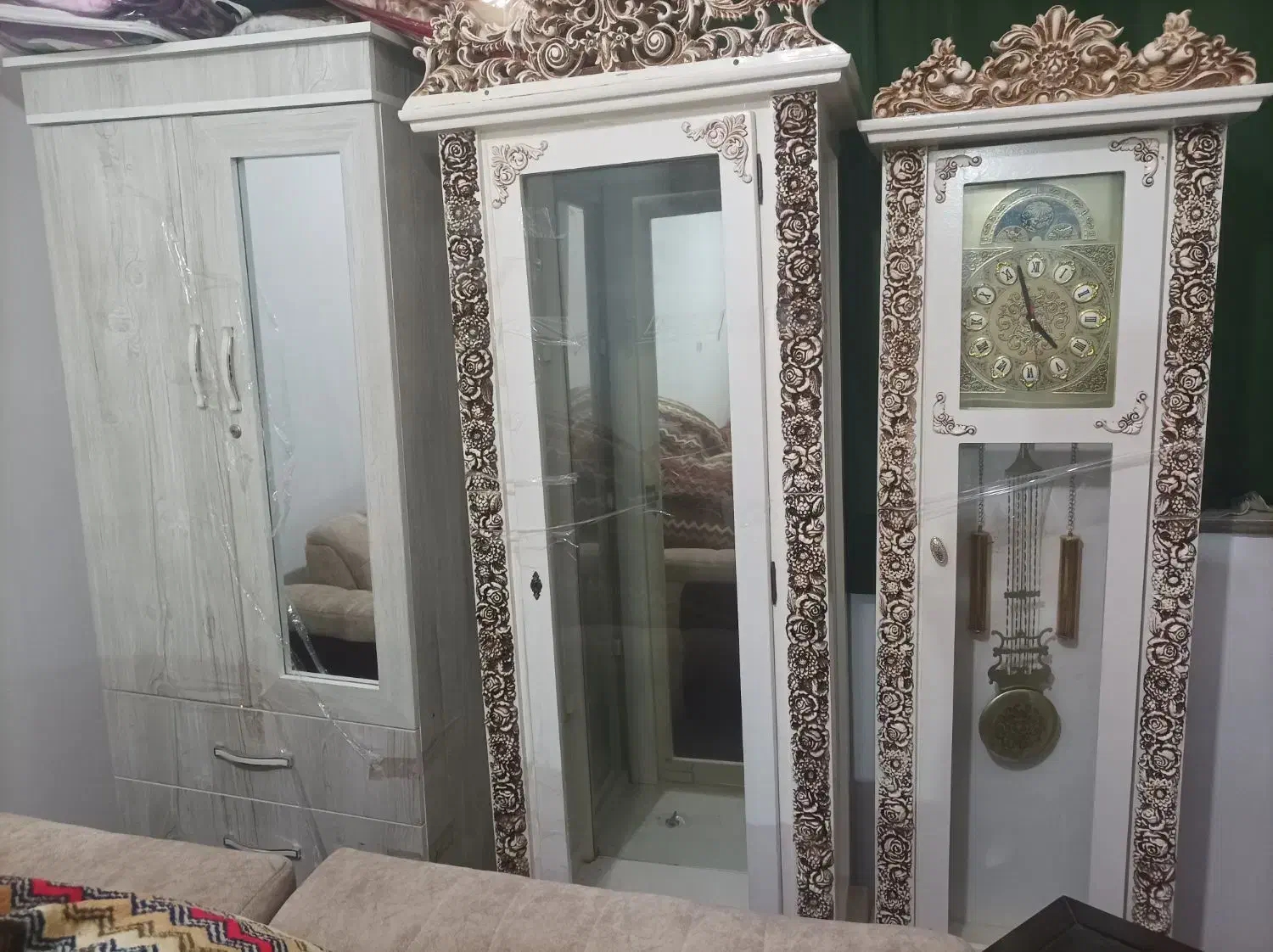 کمد و بوفه|جاکفشی، کمد، دراور|بندر ترکمن, |دیوار