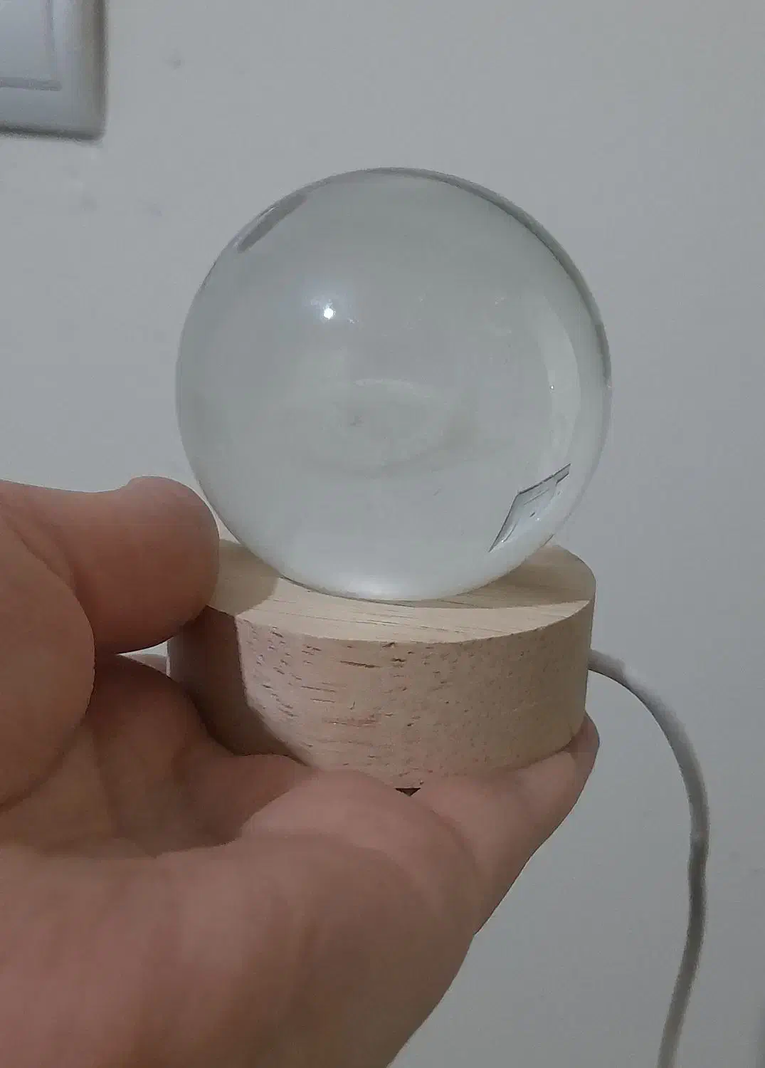 گوی شب خواب طرح گوزن|ریسه و چراغ تزئینی|اسلام‌شهر, شهرک قائمیه|دیوار