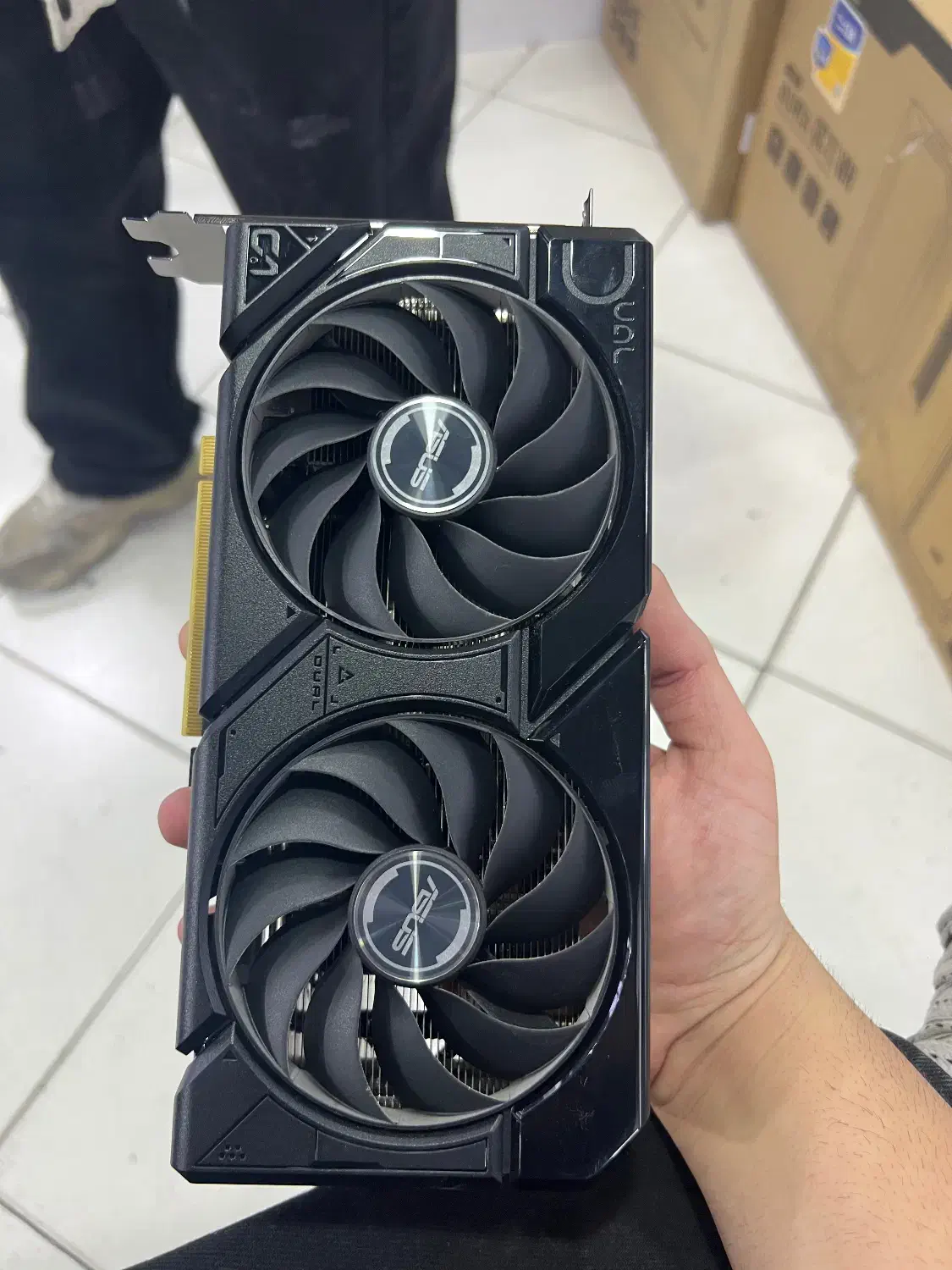 کارت گرافیک ۴۰۶۰ با دو سال گارانتی نو|قطعات و لوازم جانبی رایانه|کرج, اصفهانیها|دیوار